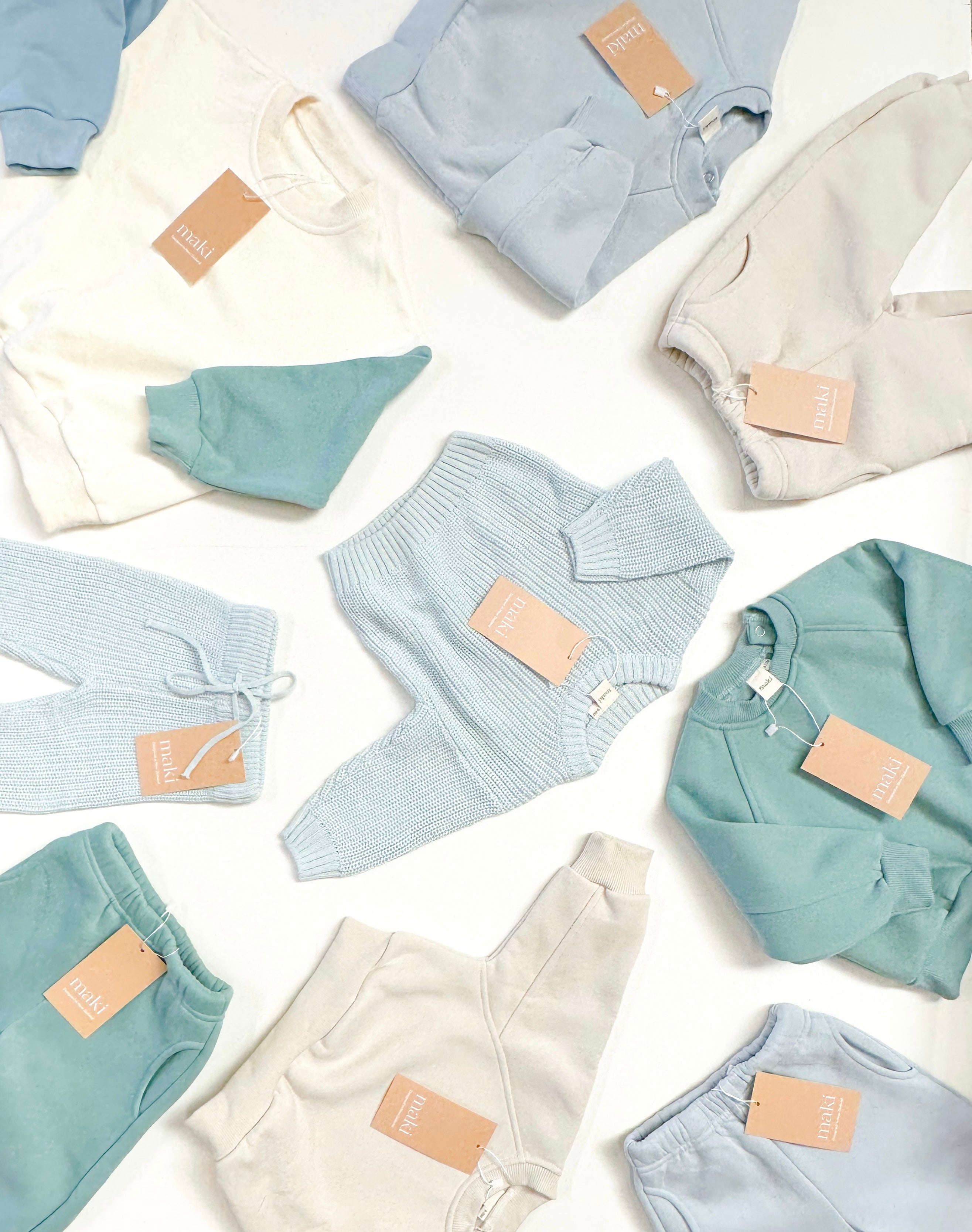 Jumper Colourblock - Green/Blue