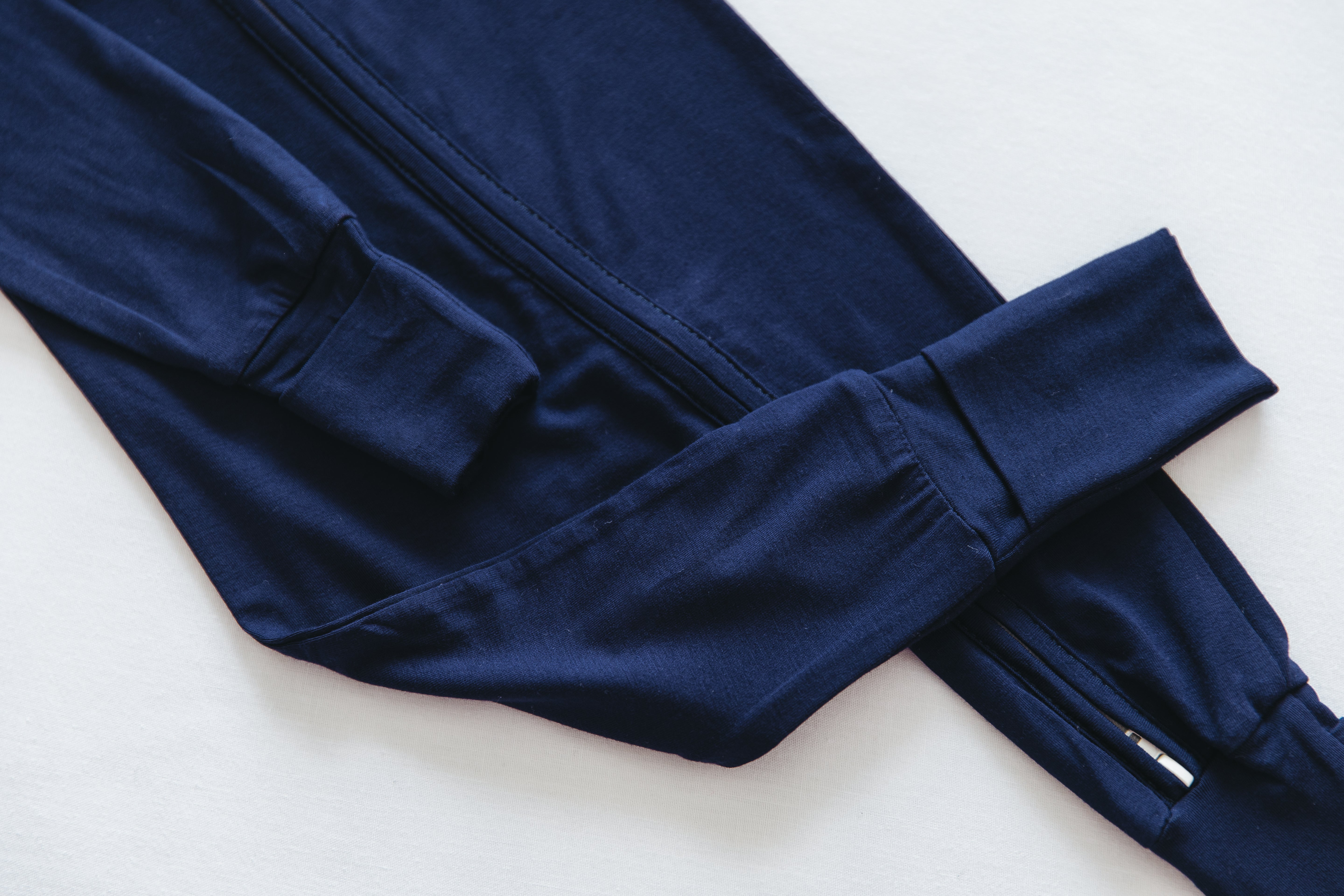 Bamboo Onesie - Navy