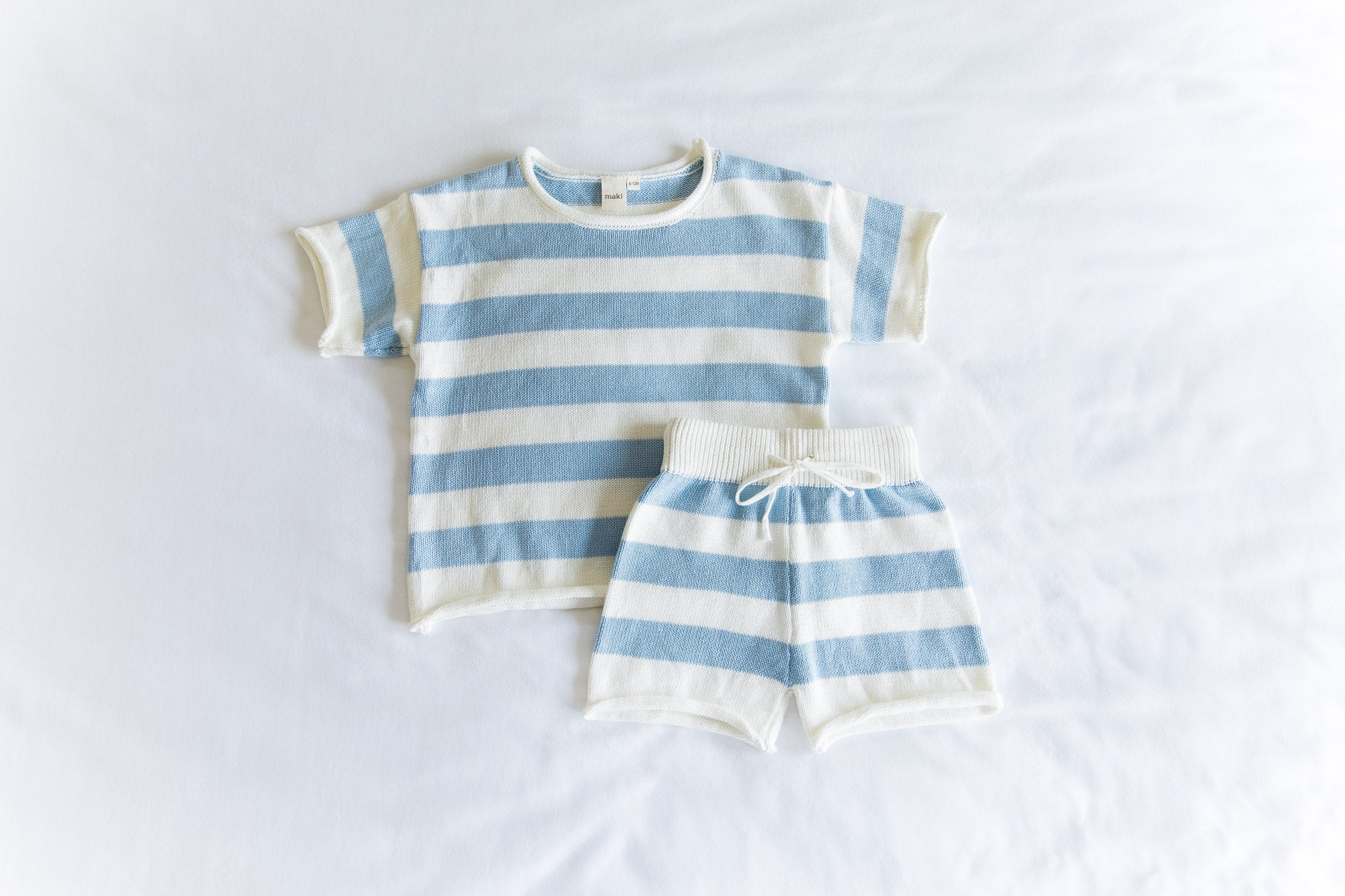 Knit Set - Ocean Stripe