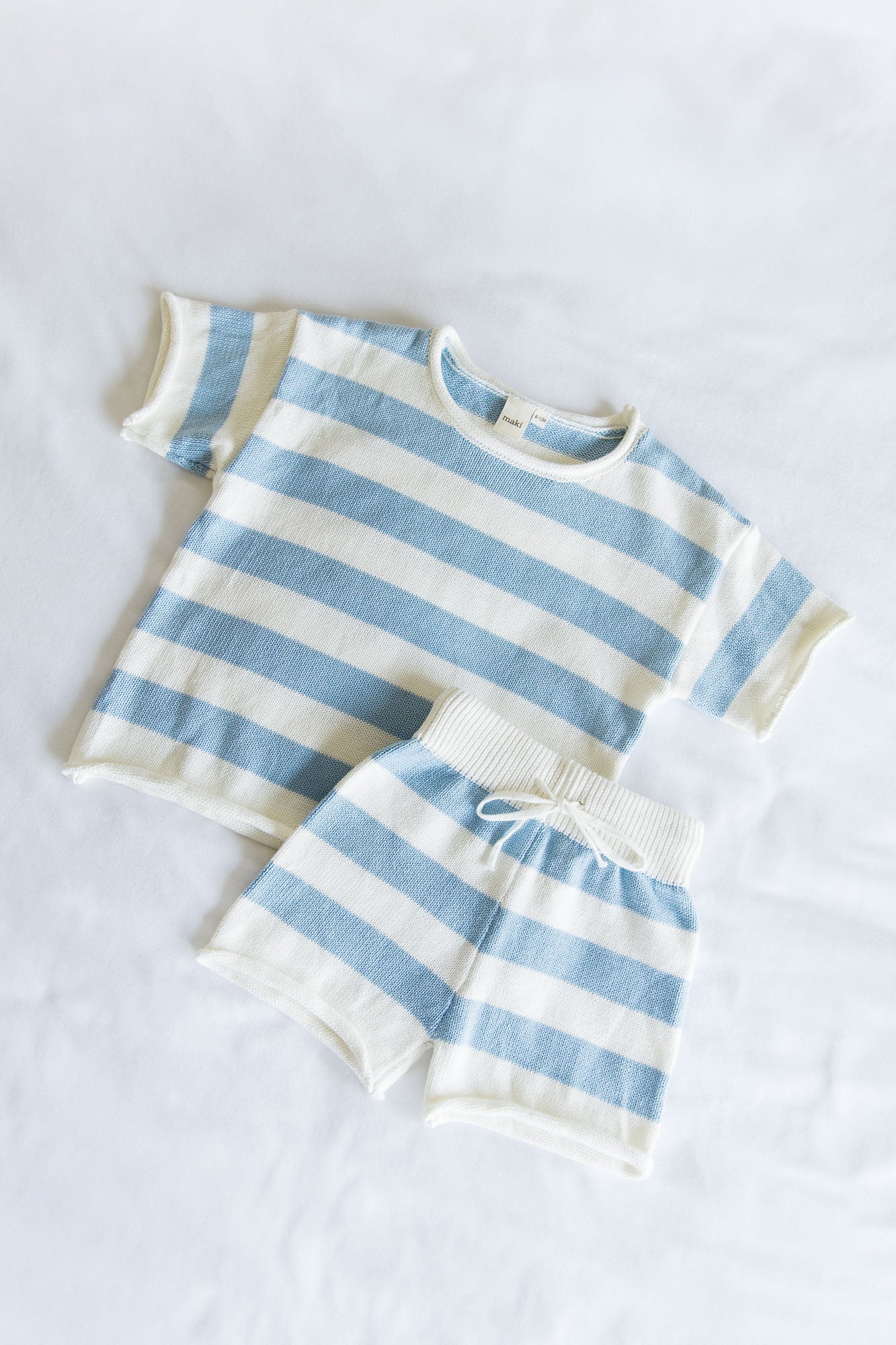 Knit Set - Ocean Stripe