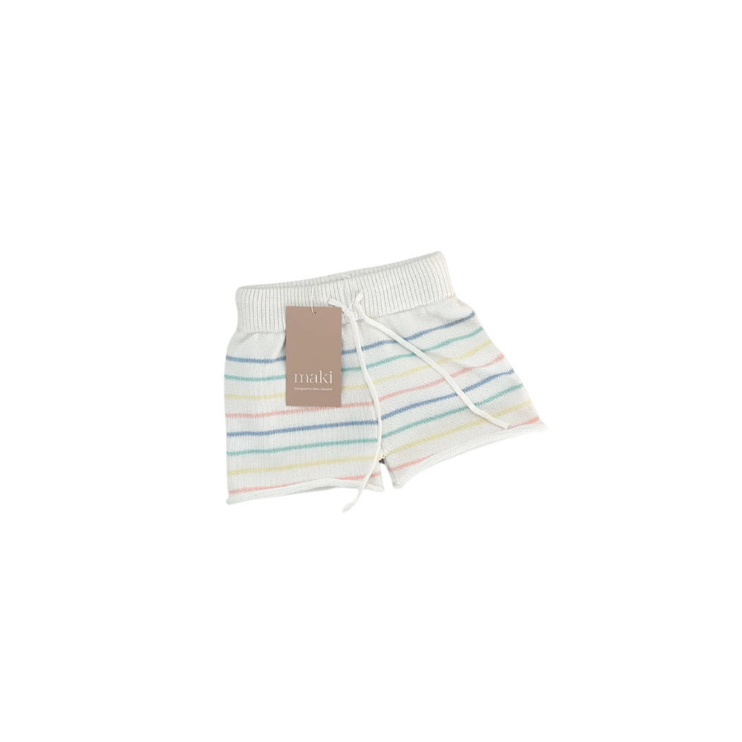 Knit Set - Pastel Stripe