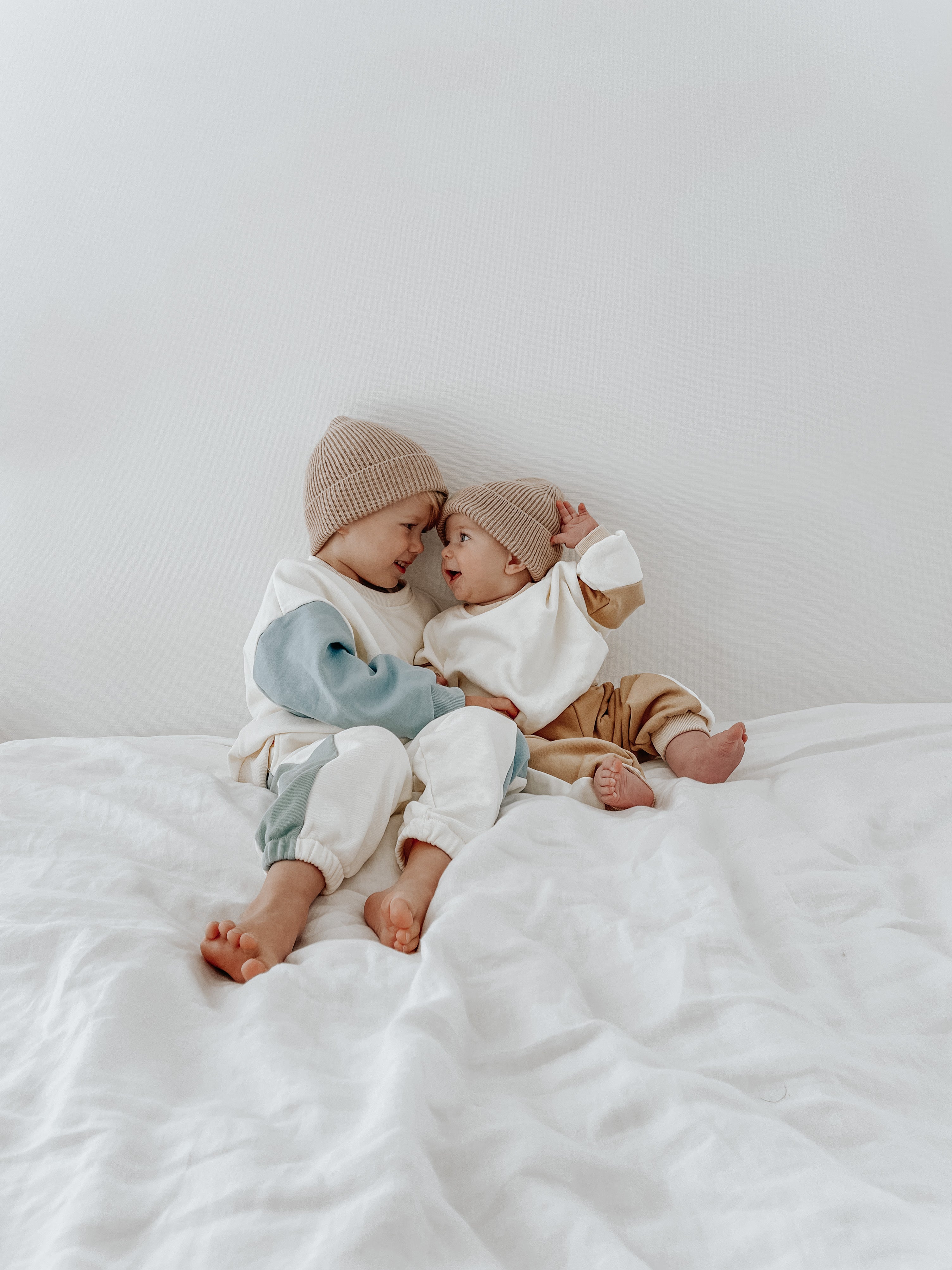 Jumper Colourblock - Green/Blue