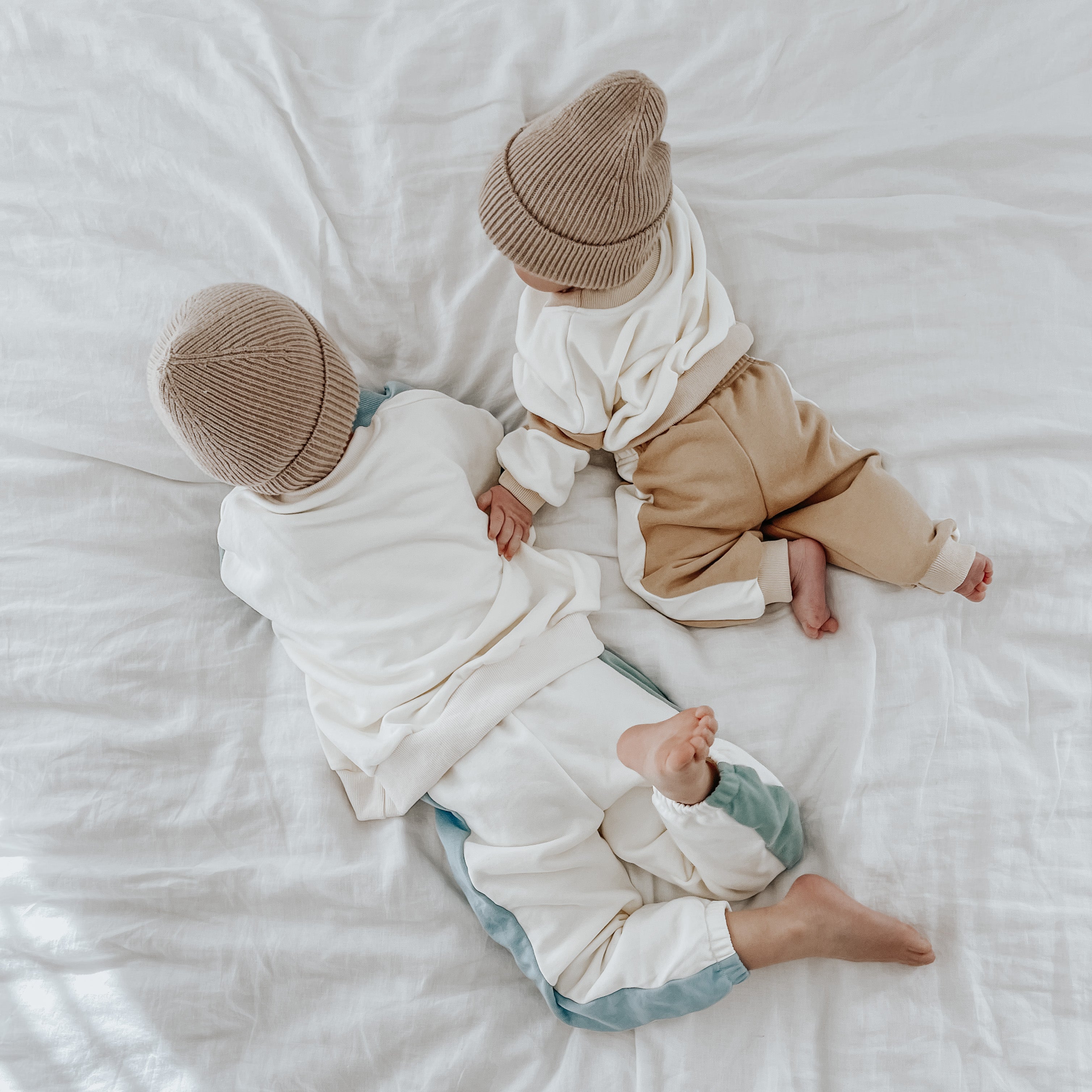 Jumper Colourblock - Green/Blue