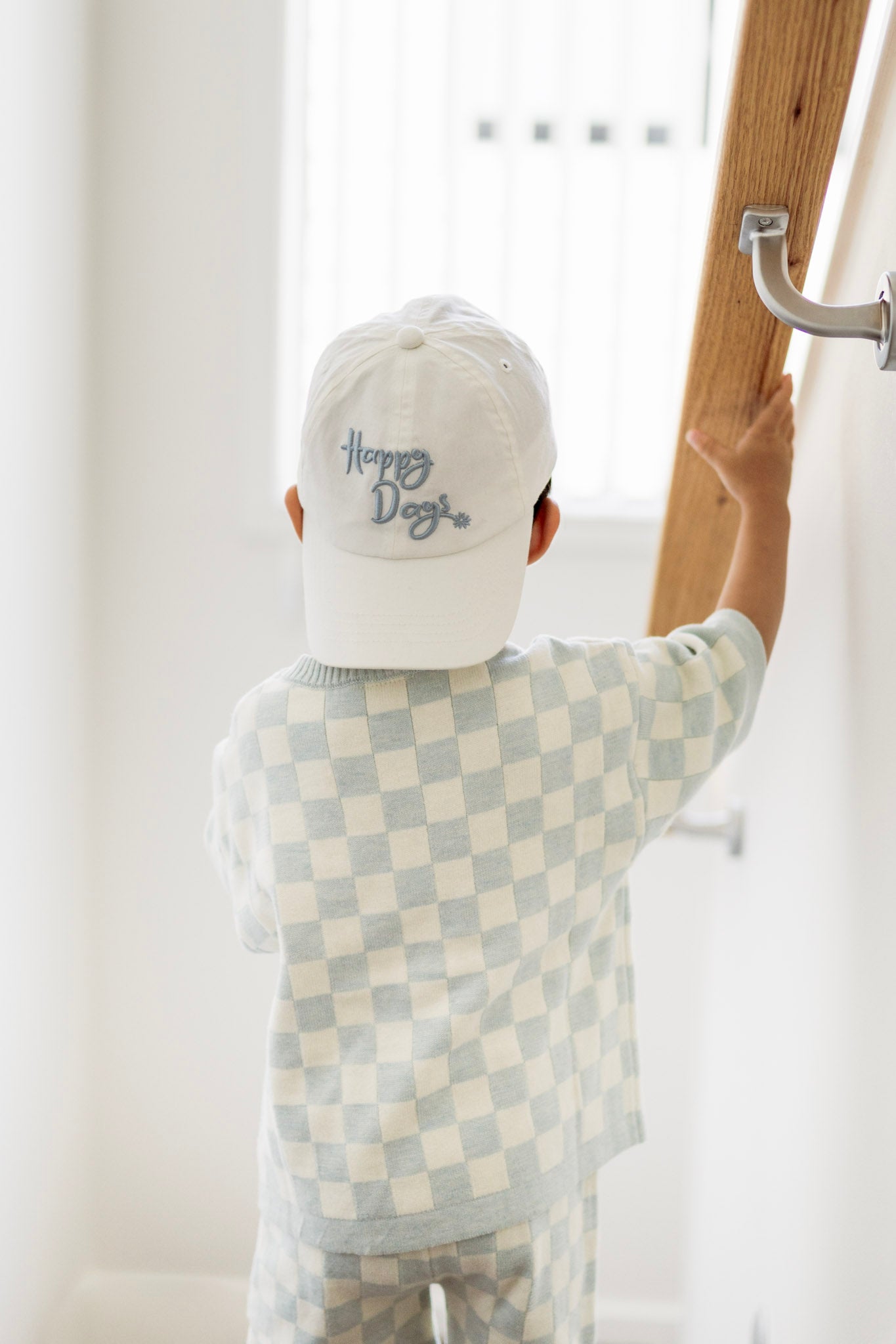 Knit Set - Ocean Checkerboard