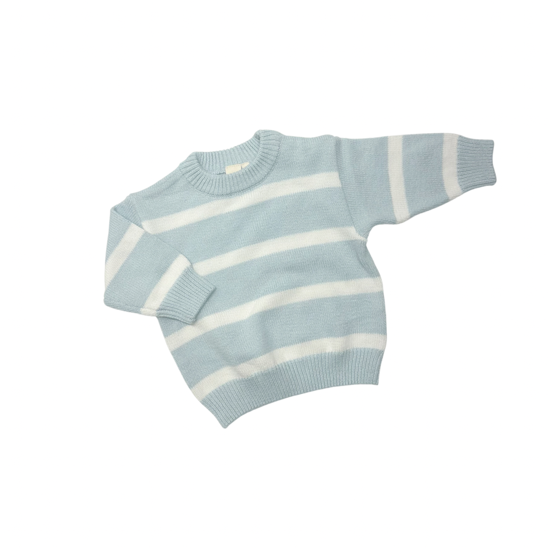 Knit Sweater - Ocean Stripe $60 down to $30