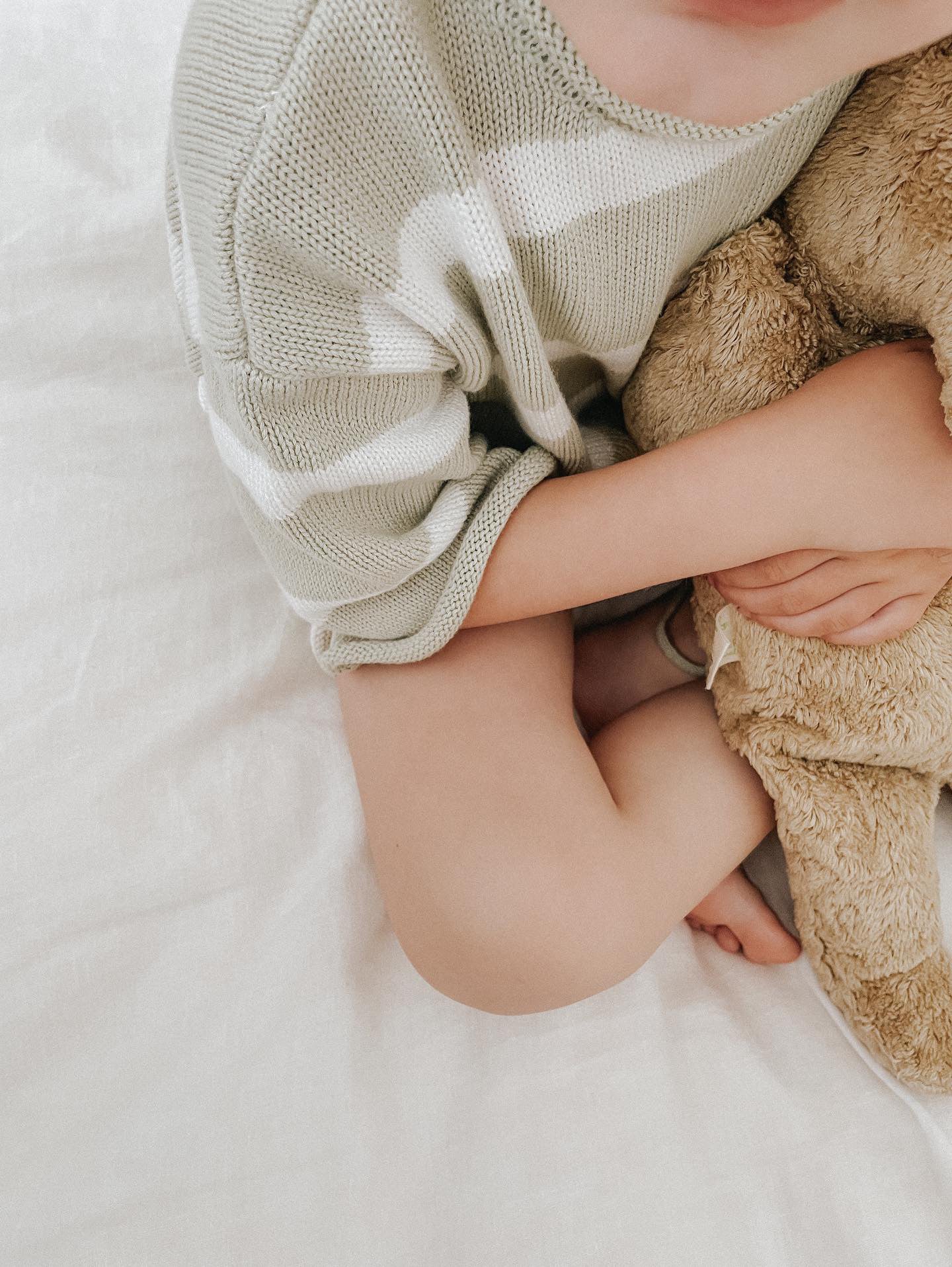 Knit Set - Sage Stripe (Pre-Order)