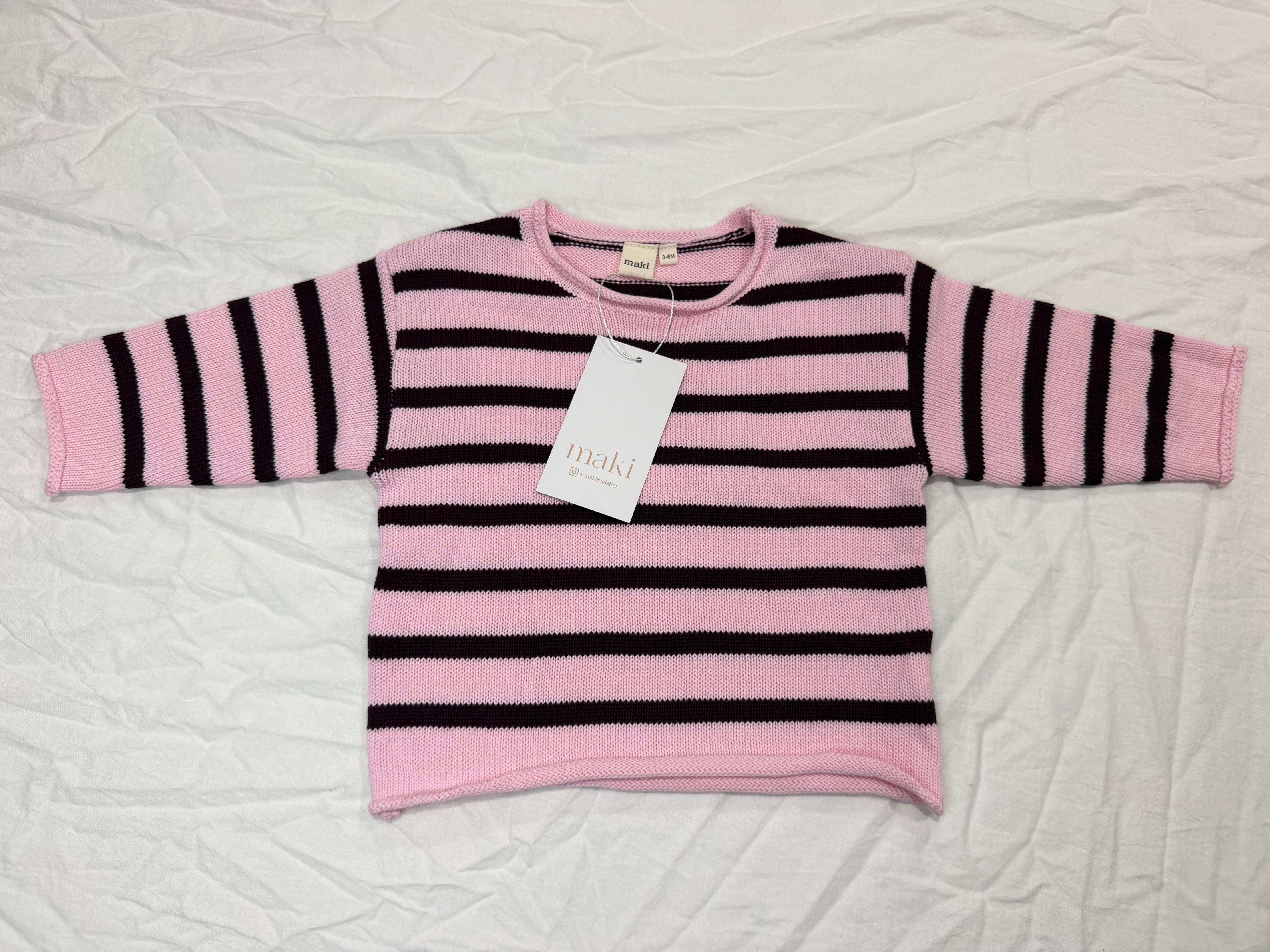 Berry Smoothie Knit Sweater