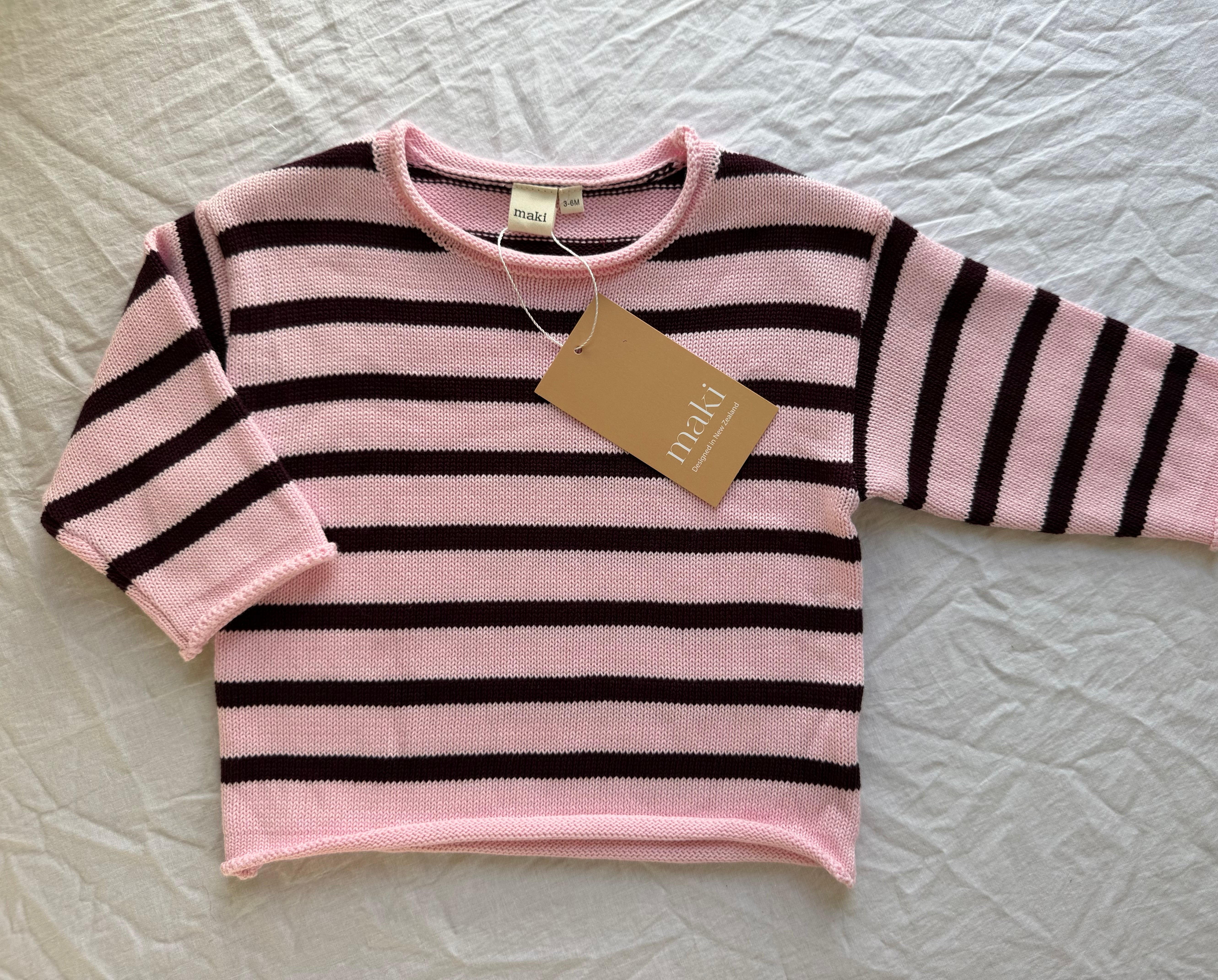 Berry Smoothie Knit Sweater