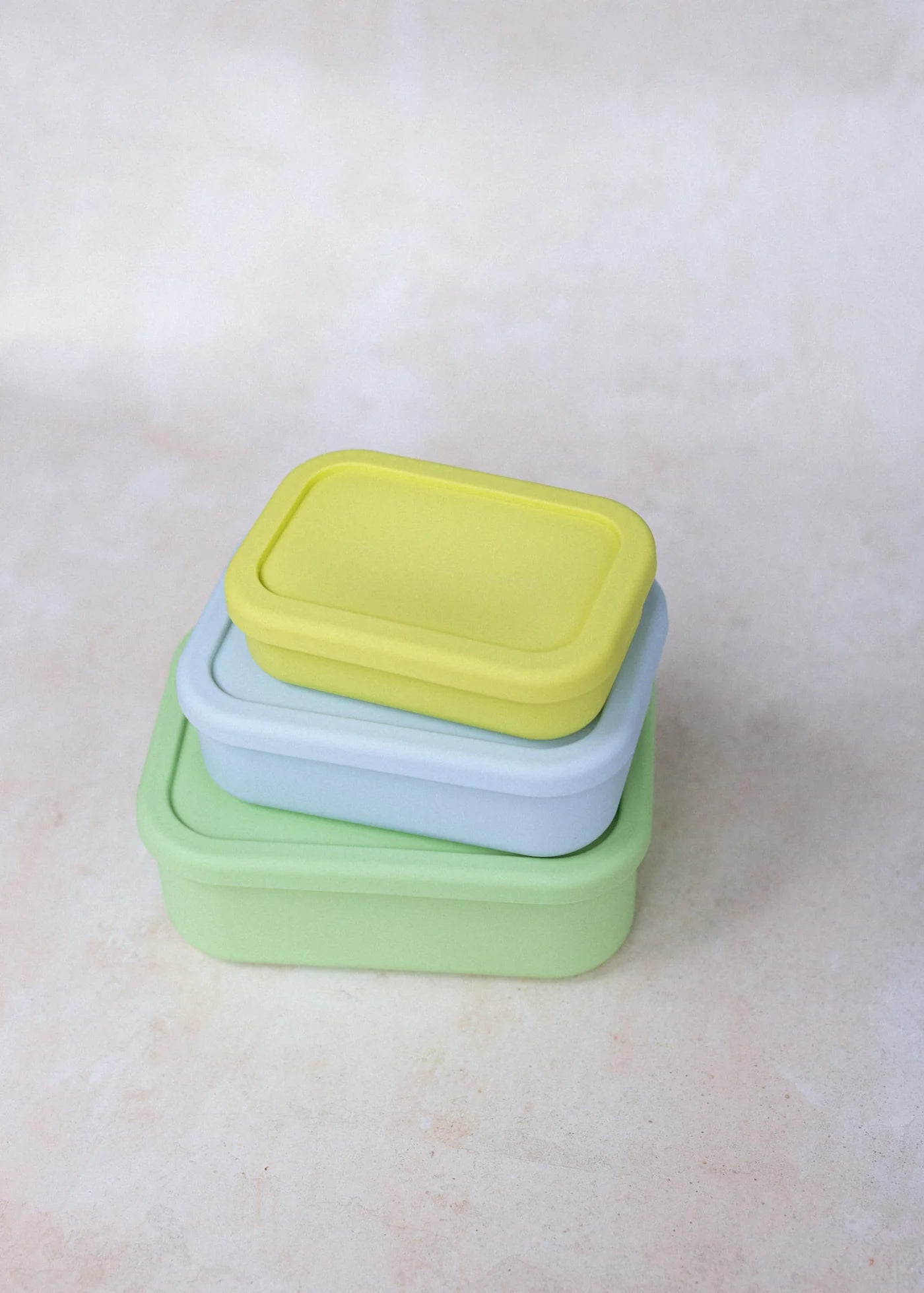 Silicone Bento Lunchbox - Sea Salt