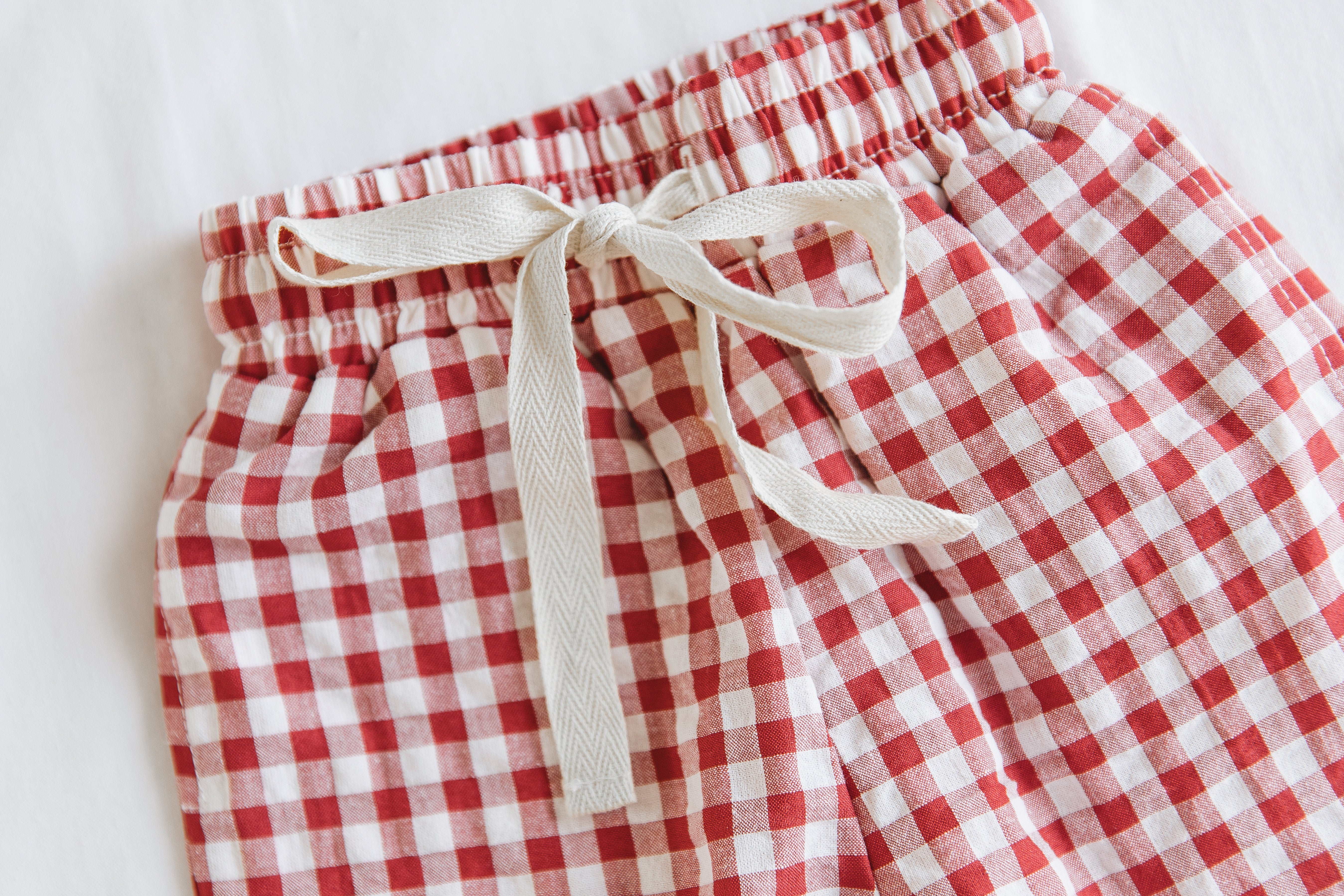 Pants - Rhubarb Gingham