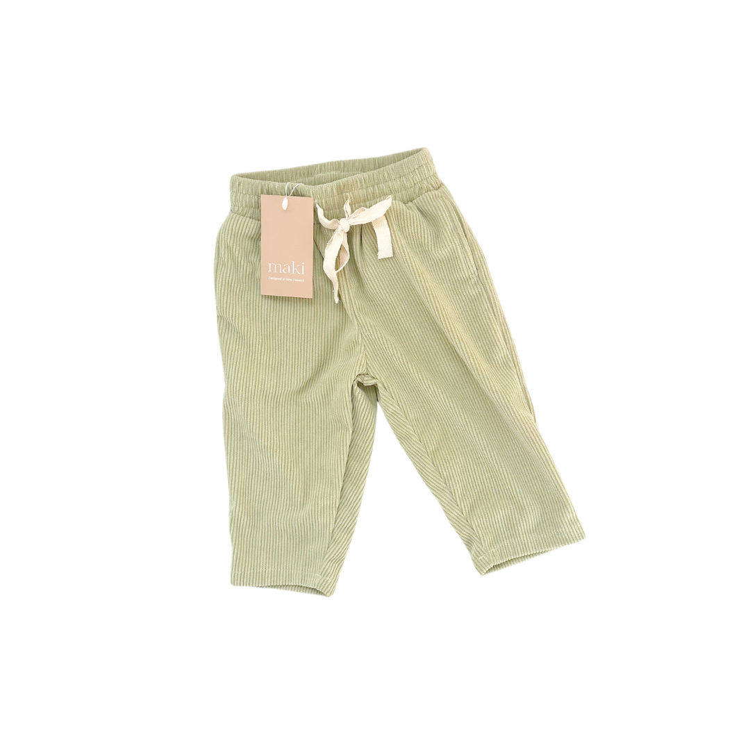 Corduroy Pant - Pistachio