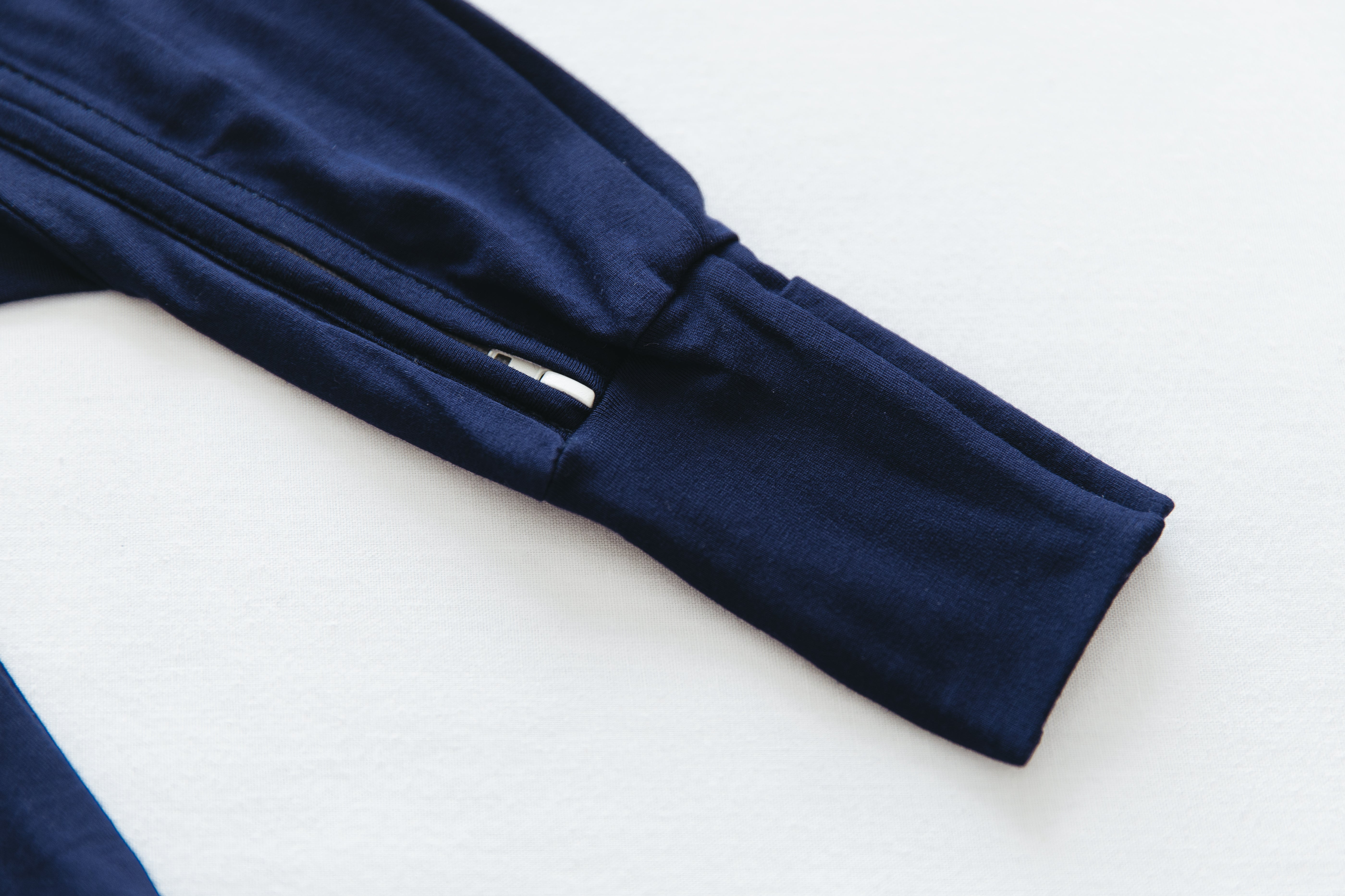 Bamboo Onesie - Navy