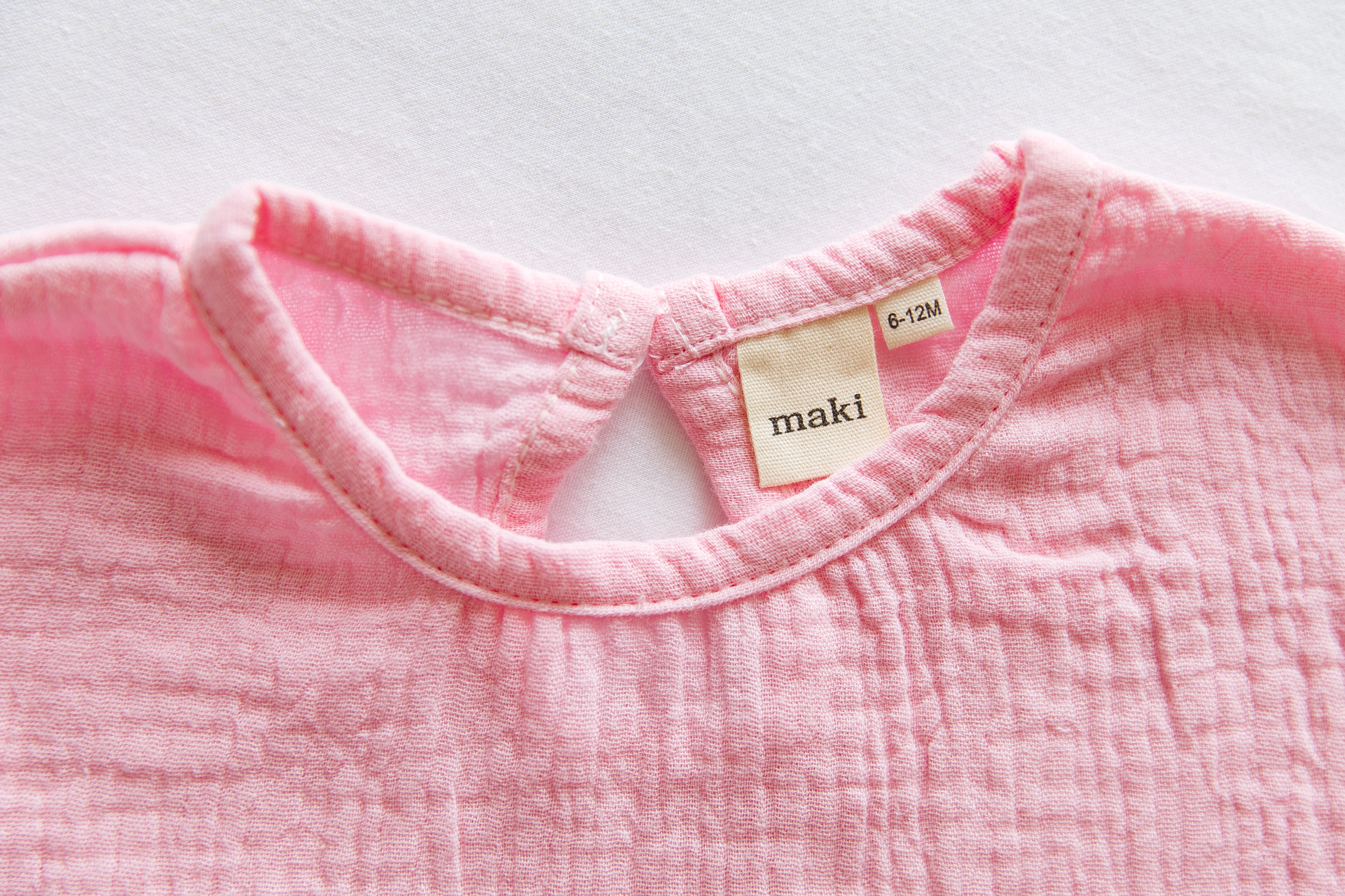 Muslin Romper - Bubblegum