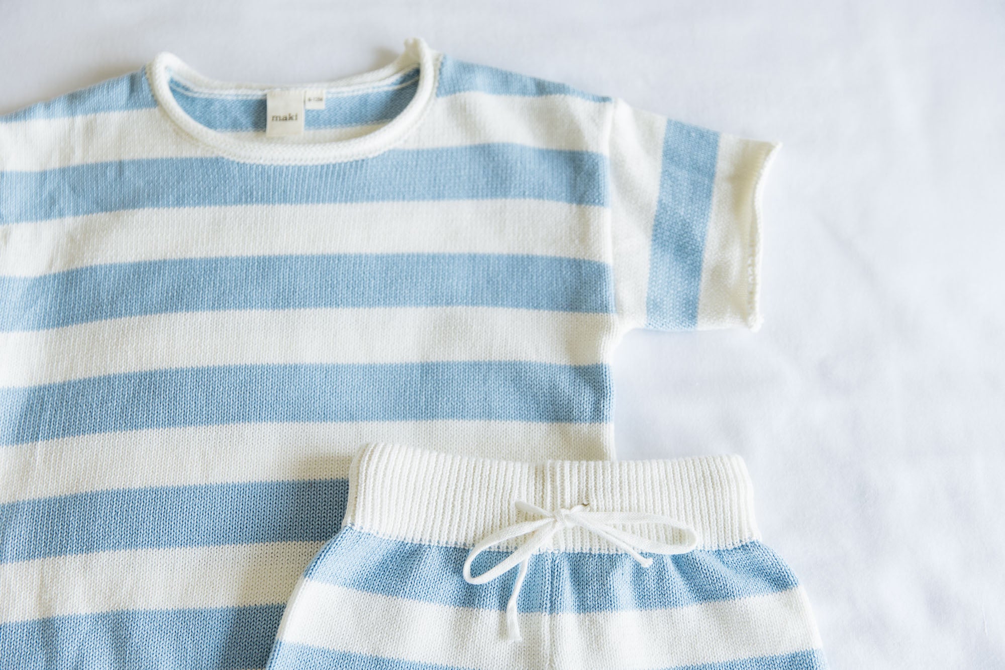 Knit Set - Ocean Stripe