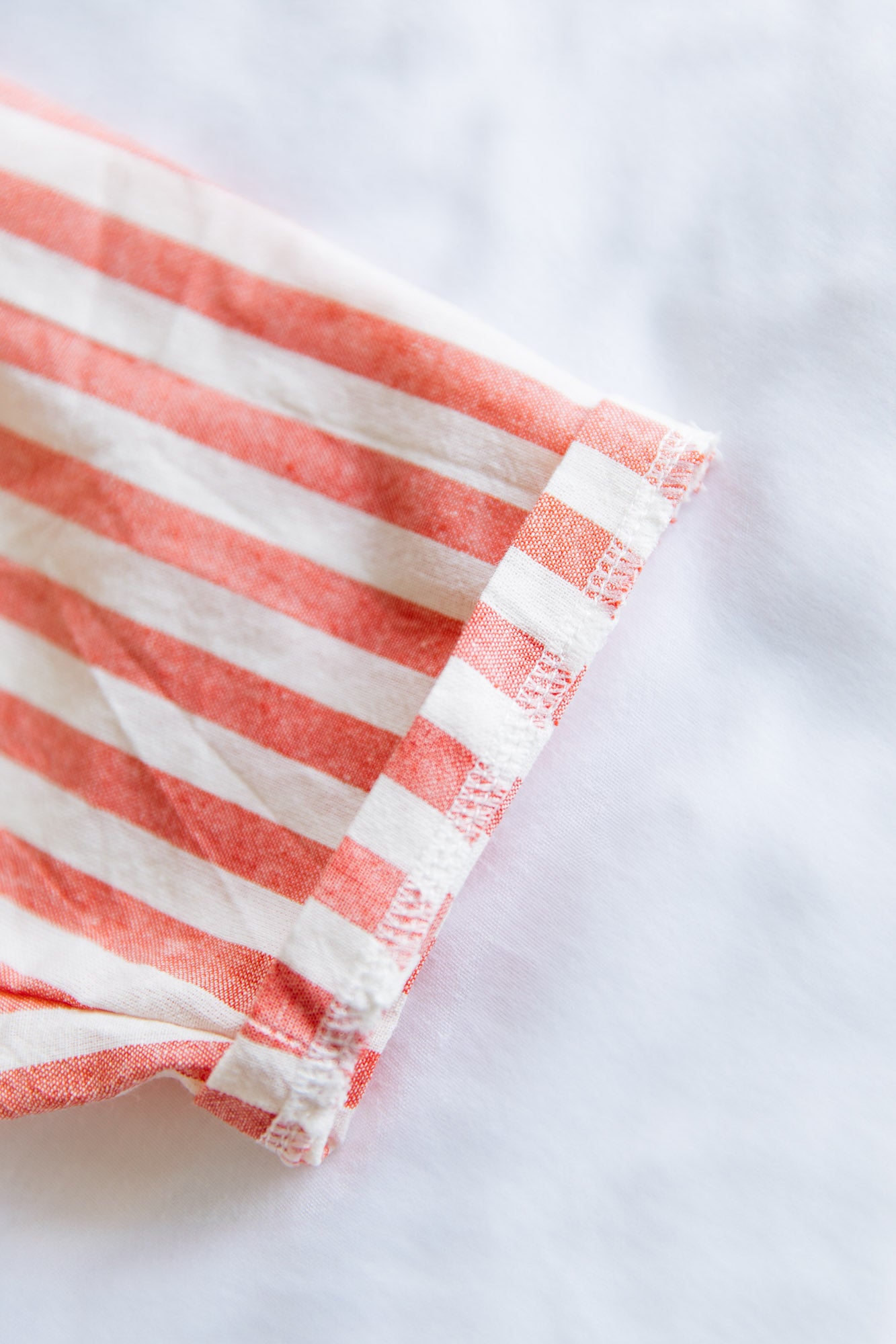 Linen Pant - Red Stripe