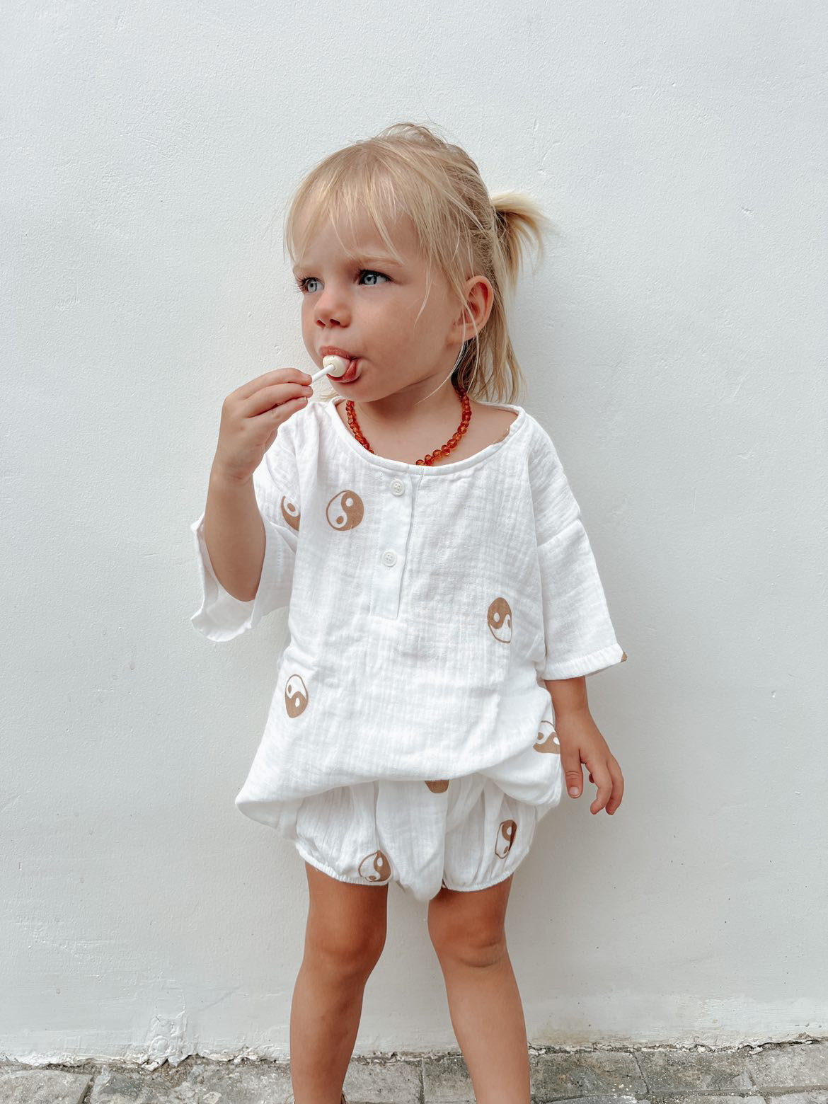 Muslin Bloomers - Yin Yang 0-3m $36 down to $5